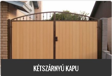 kétszárnyú kapu torokbalint